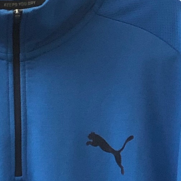 PUMA 1/4 ZIP PULLOVER, XL, UNISEX, W/HIDDEN THUMB HOLES - Picture 12 of 15